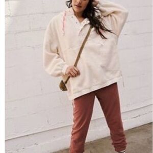 FP Movement by Free People Fuzzy was she Fleece Pullover